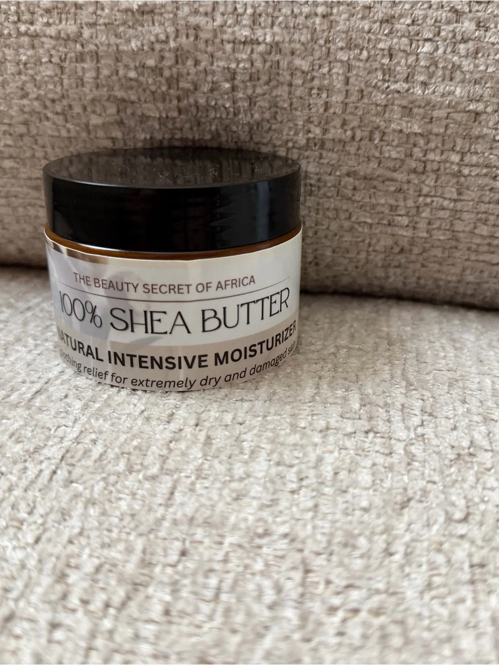100% Shea Butter Natural Intensive Moisturizer - Dry skin- Fragrance free 4oz